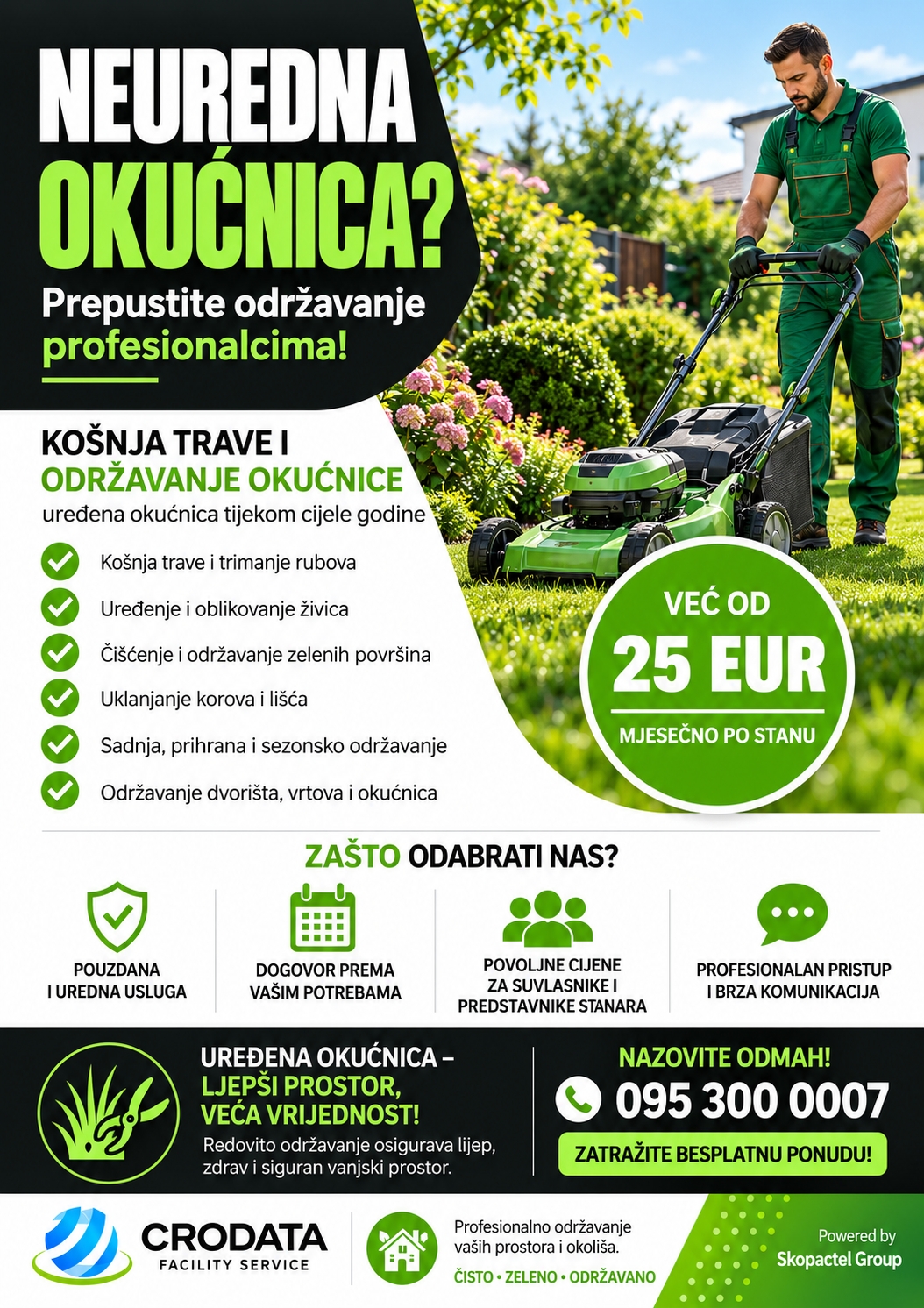 Uređenje okućnice letak